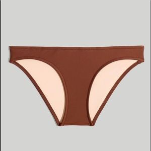 Madewell second wave classic bikini bottom NWT